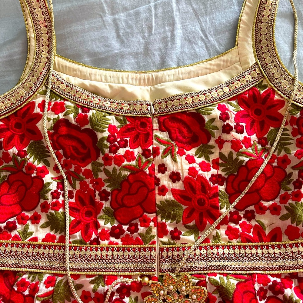 Indian Short knee length Anarkali
